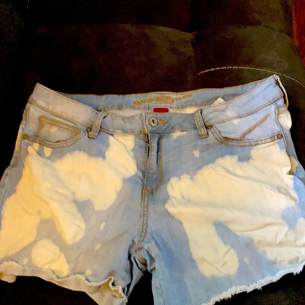 Arizona jeans bleached jean shorts 15